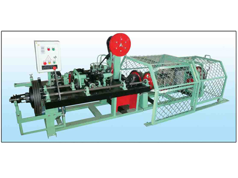 Barbed Wire Netting Machine